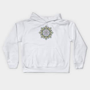 Mandala Daisy Easter Spring Kids Hoodie